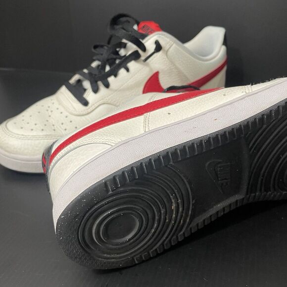 Size 10 - Nike Court Vision Low Sail University Red 2021